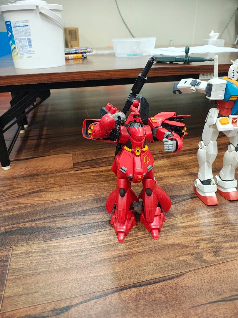 ガンダム　30th アニバーサリー ビッグスケール ガンダムとシャア専用ザク