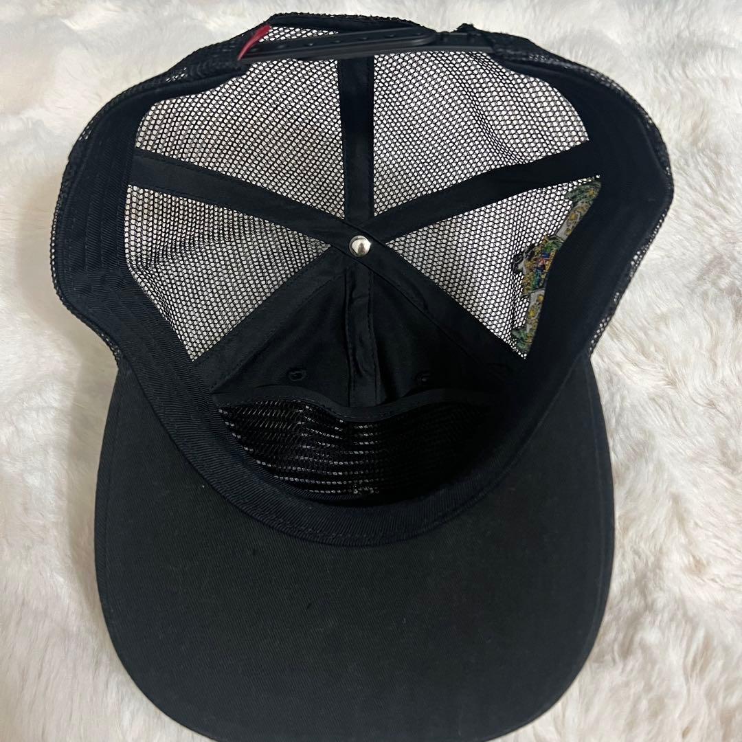 帽子 Supreme Crest Mesh Back 6-Panel BLACK