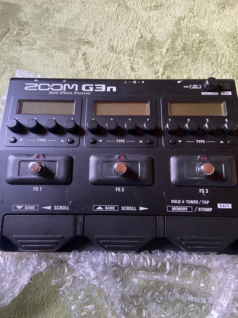 p*e様 正規品ACアダプタ付きZoom G3n マルチエフェクターズームg3n