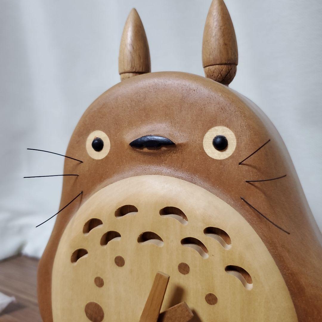 ジャンク/希少✨となりのトトロ　置き時計　木に座るトトロ　スタジオジブリ