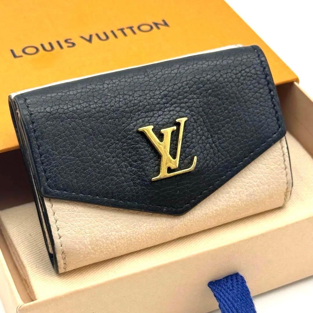 ルイヴィトン ポルトフォイユ ロックミニ 三つ折り コンパクト 財布
