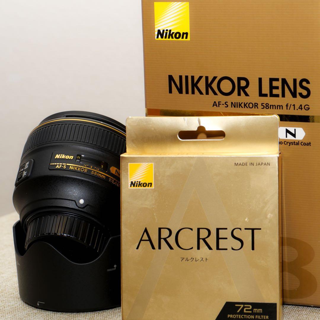 レンズ(単焦点) Nikkor 58mm f1.4 G