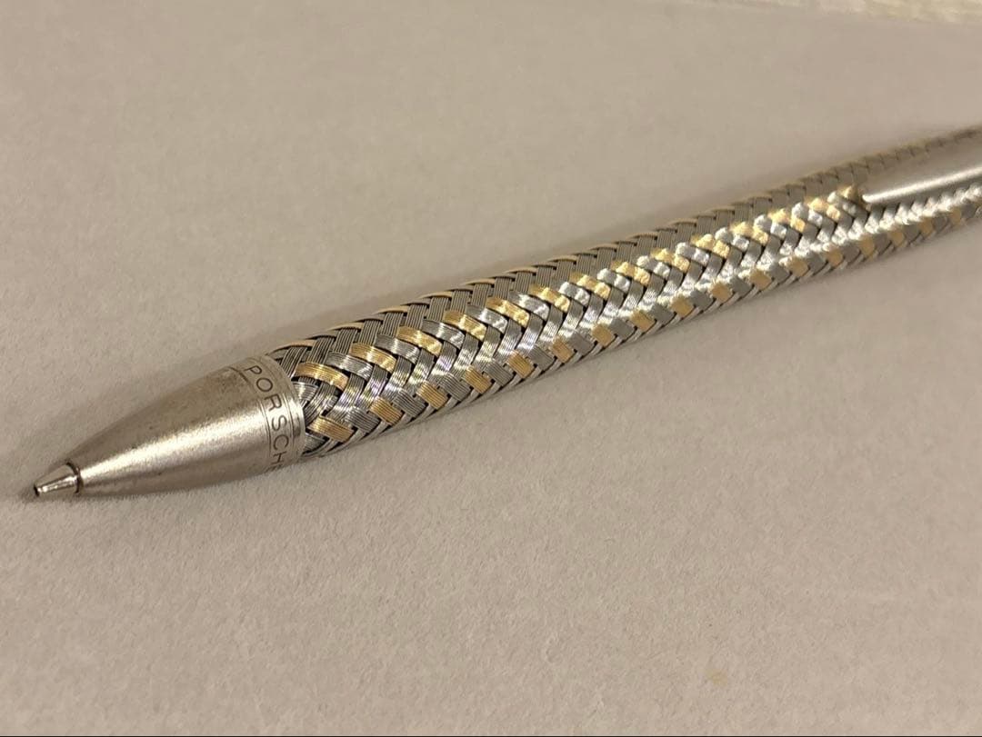 ポルシェデザイン　テックフレックス　ゴールド&ステンレスコンビ　シャープペンシル