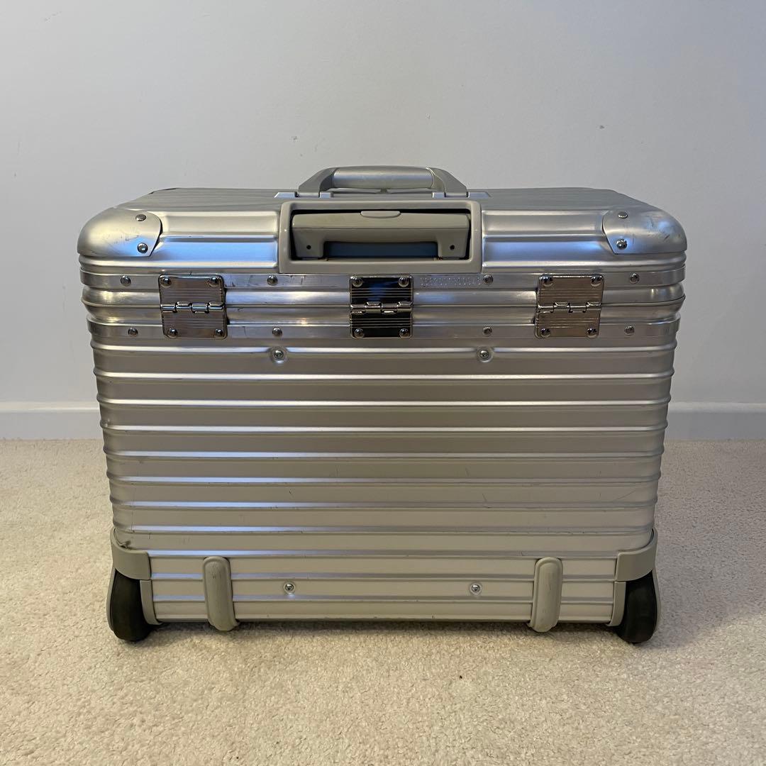 美品 RIMOWA × Vodafone Topas PILOT 2輪 アルミ