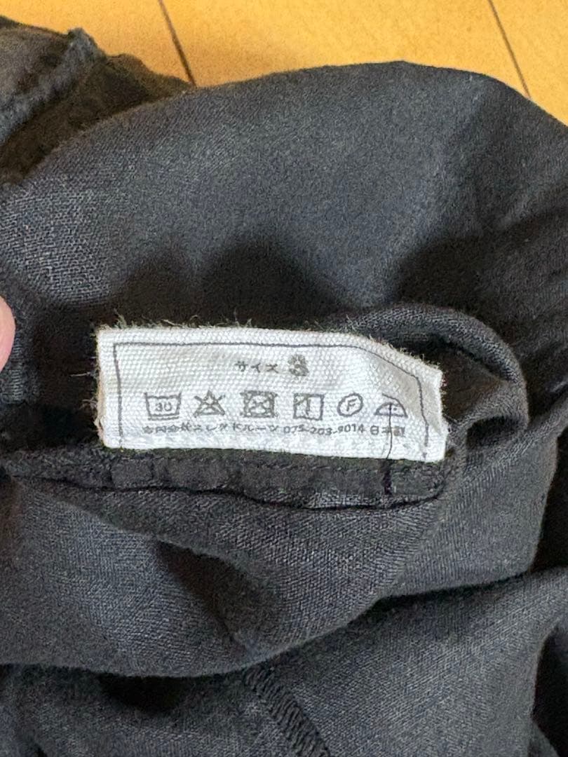 mittan 大麻パンツ高密度　黒　size3