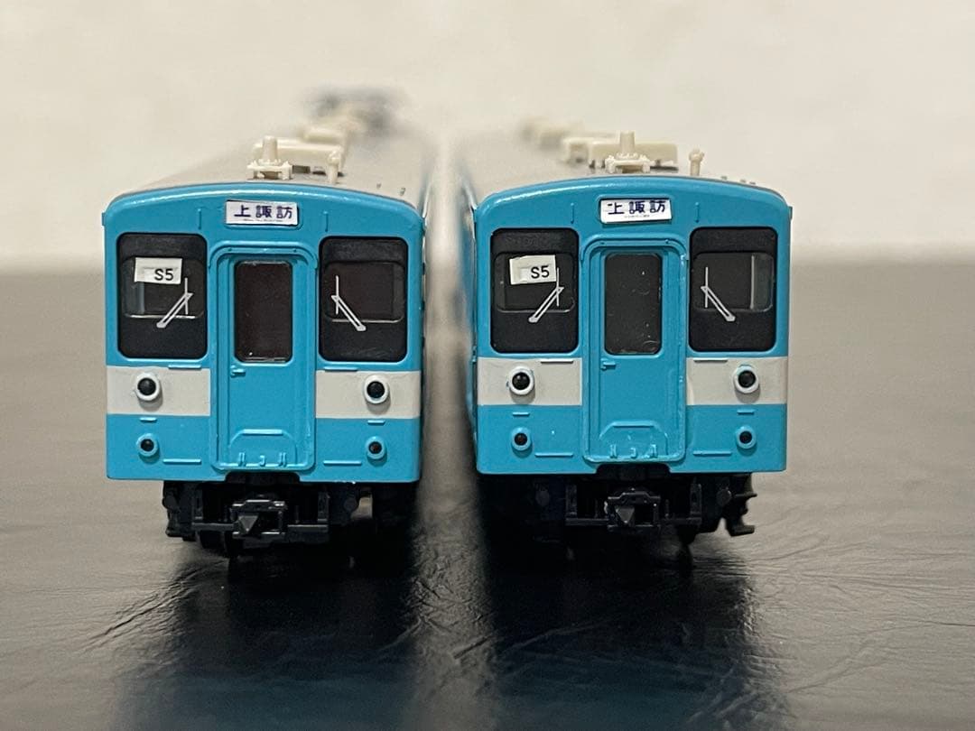 【現状品】グリーンマックス 119系　組み立て品　二両＋二両　動力化済み