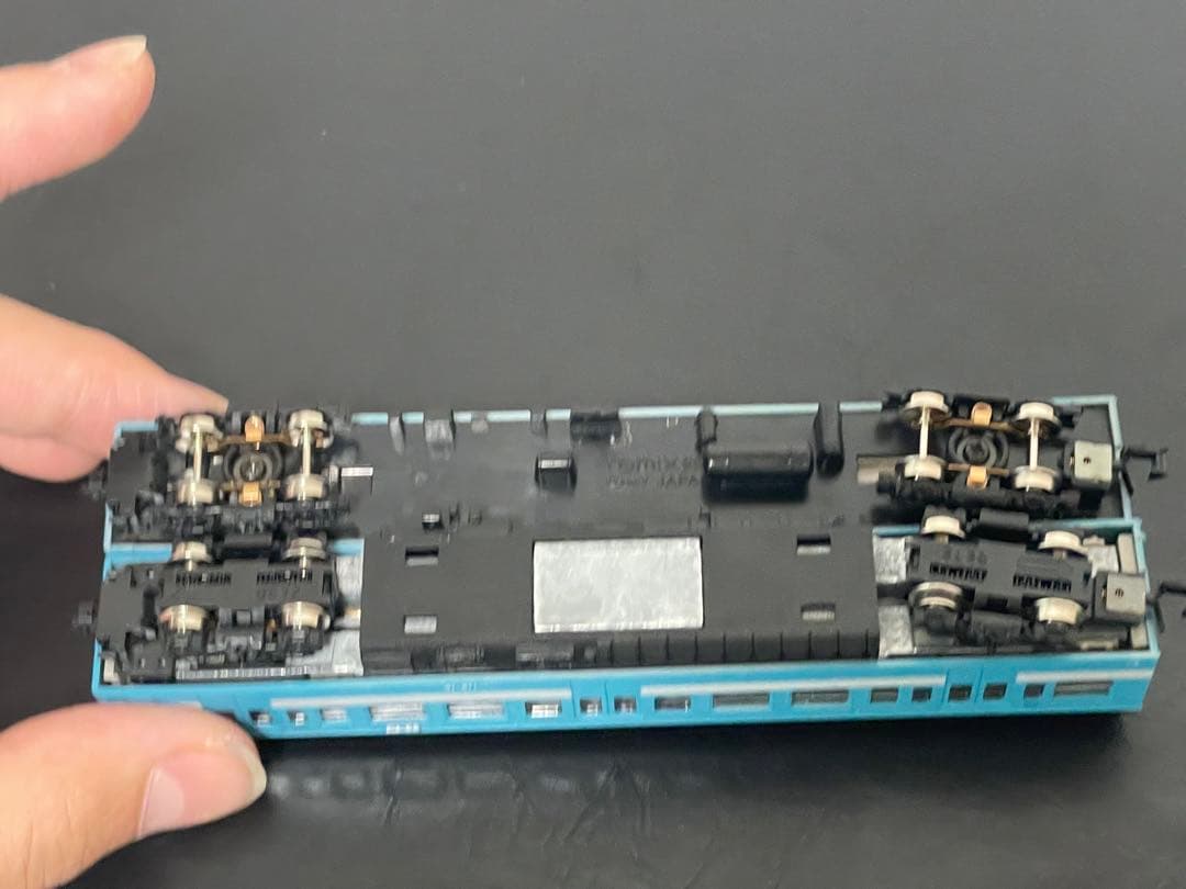 【現状品】グリーンマックス 119系　組み立て品　二両＋二両　動力化済み