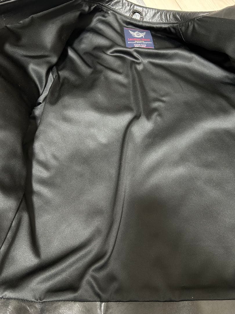 Leather Wear Exclusive ブラックレザージャケット
