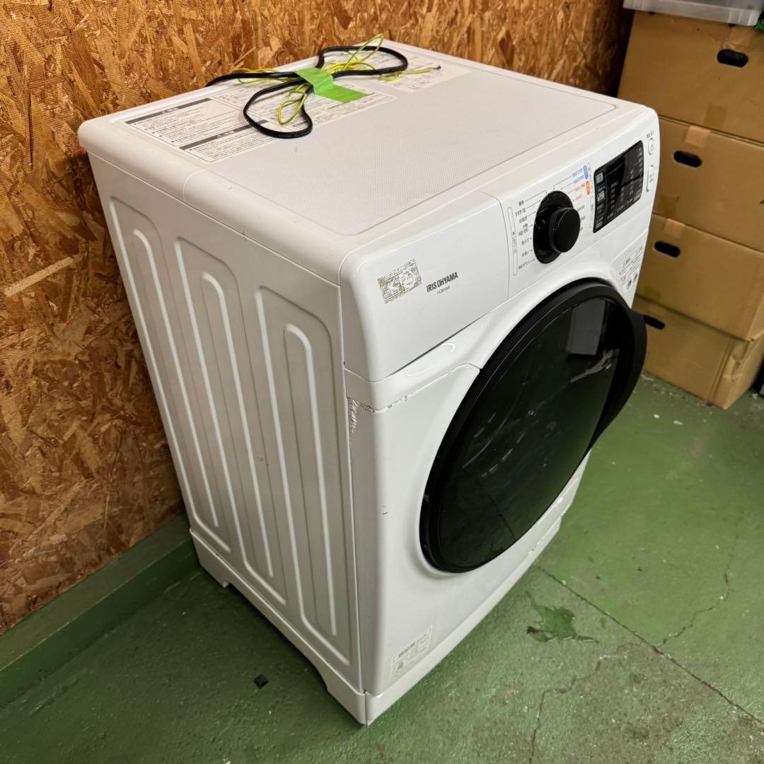 248 送料設置無料　アイリスオーヤマ　ドラム式洗濯機　8㌔　冷蔵庫　人気モデル