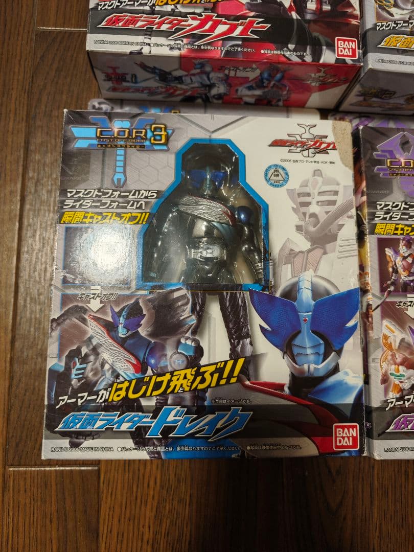 仮面ライダーカブト　C.O.R①〜⑤　まとめ売り