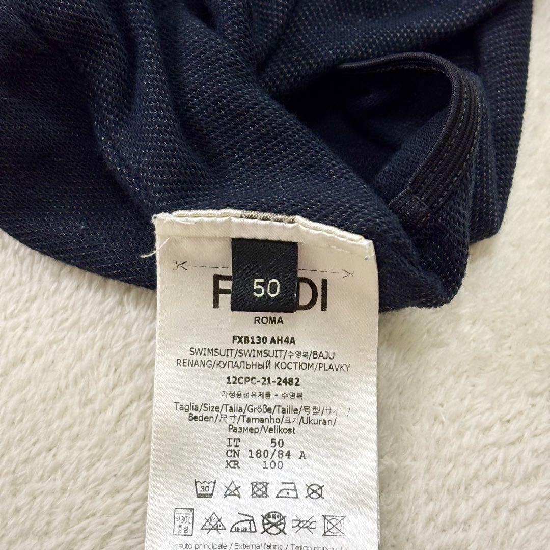 未使用級 フェンディ スイムパンツ ズッカ柄 水着 大きいサイズ