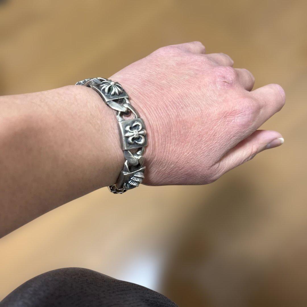 シルバーブレスレット　925 総重量109g