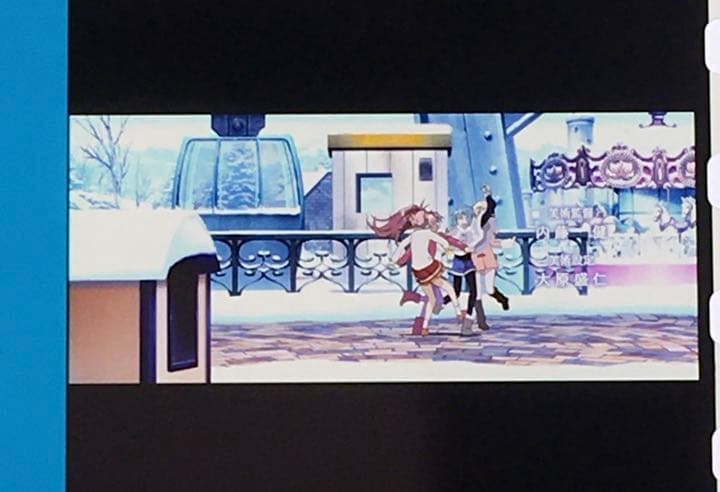 フィルム　叛逆の物語　オープニング　遊園地冬シーン　魔法少女まどか☆マギカ