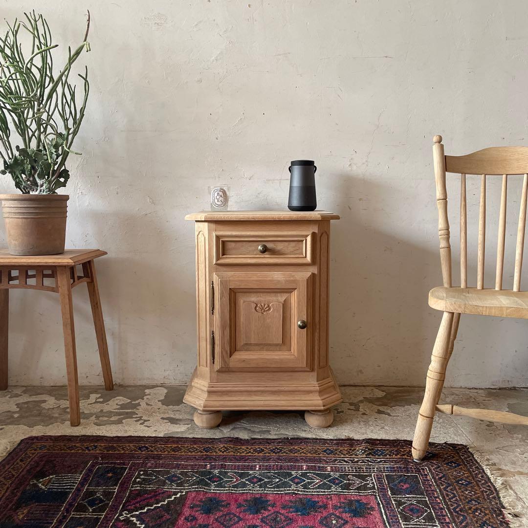 ビンテージ ドロワーサイドテーブル ドロワーベッドサイドテーブル