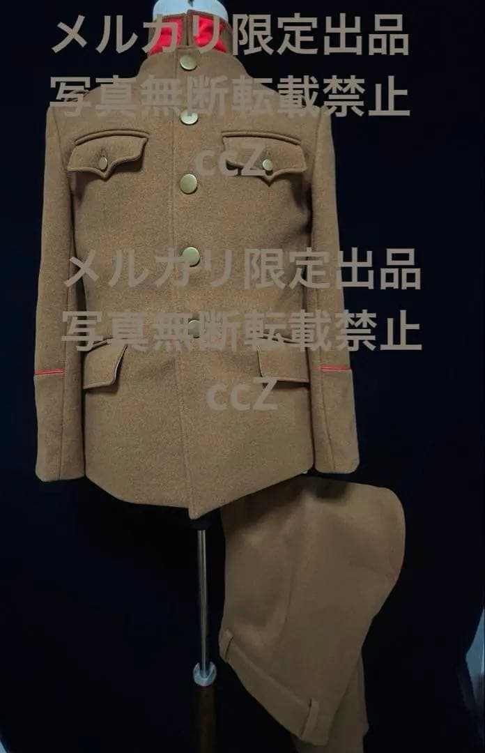 【特別企画・激レア】日本帝国陸軍 45式将校軍衣袴一式（焦香色ウール）