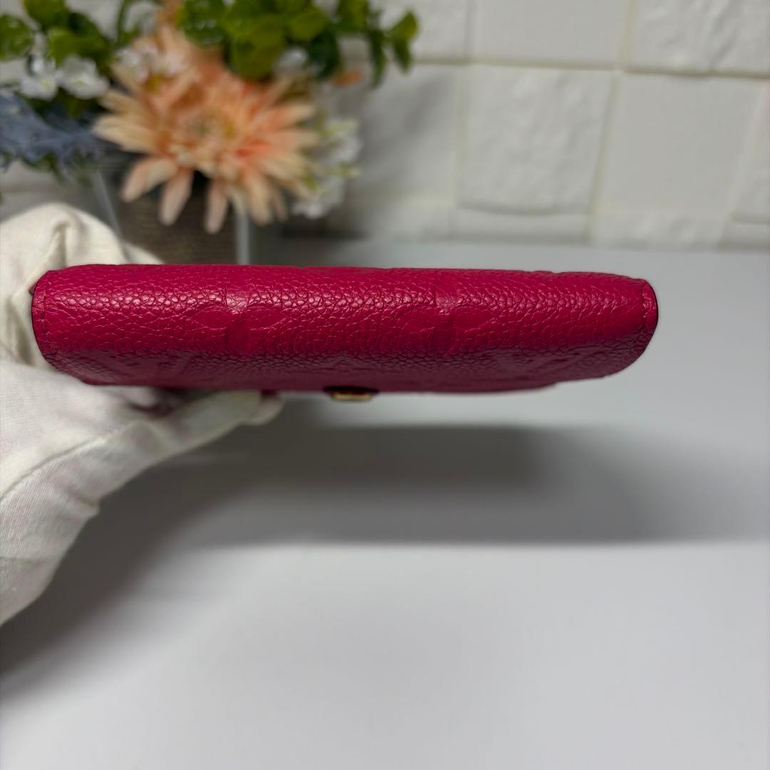 超美品 LOUIS VUITTON 三つ折り財布 アンプラント ヴィクトリーヌ