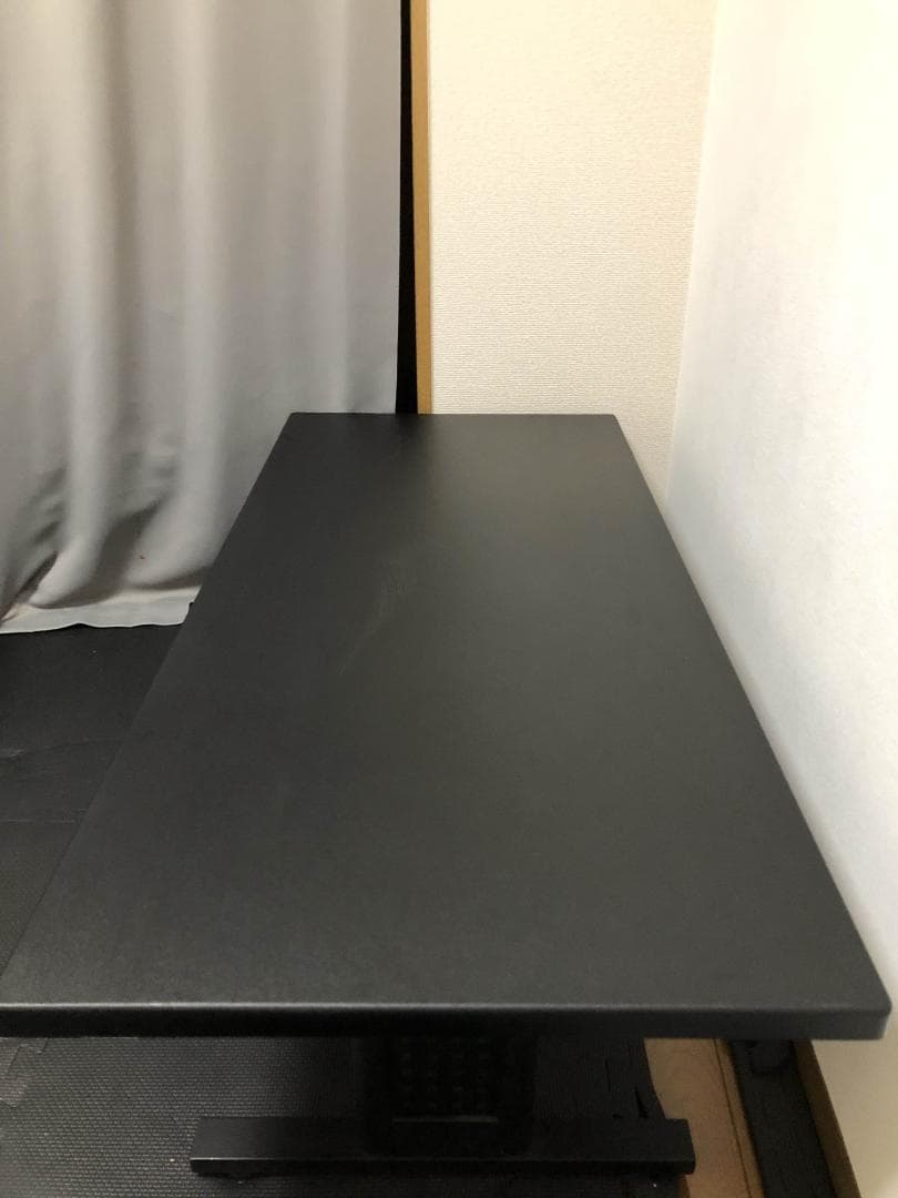 Bauhutte ゲーミングデスクHD ローデスク 昇降式 ブラック