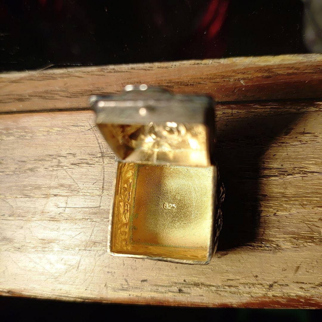 Silver925 ビンテージ 小物 ピルケース ヨーロッパ イタリア