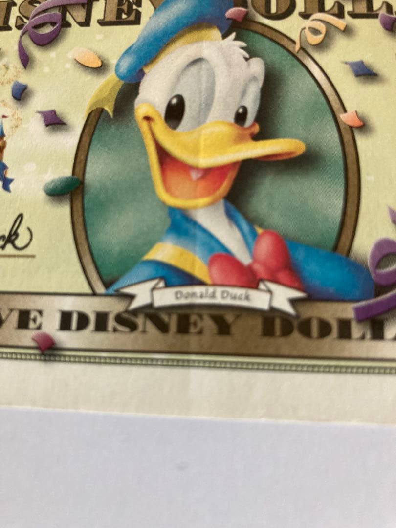 ディズニーダラー　ドナルド