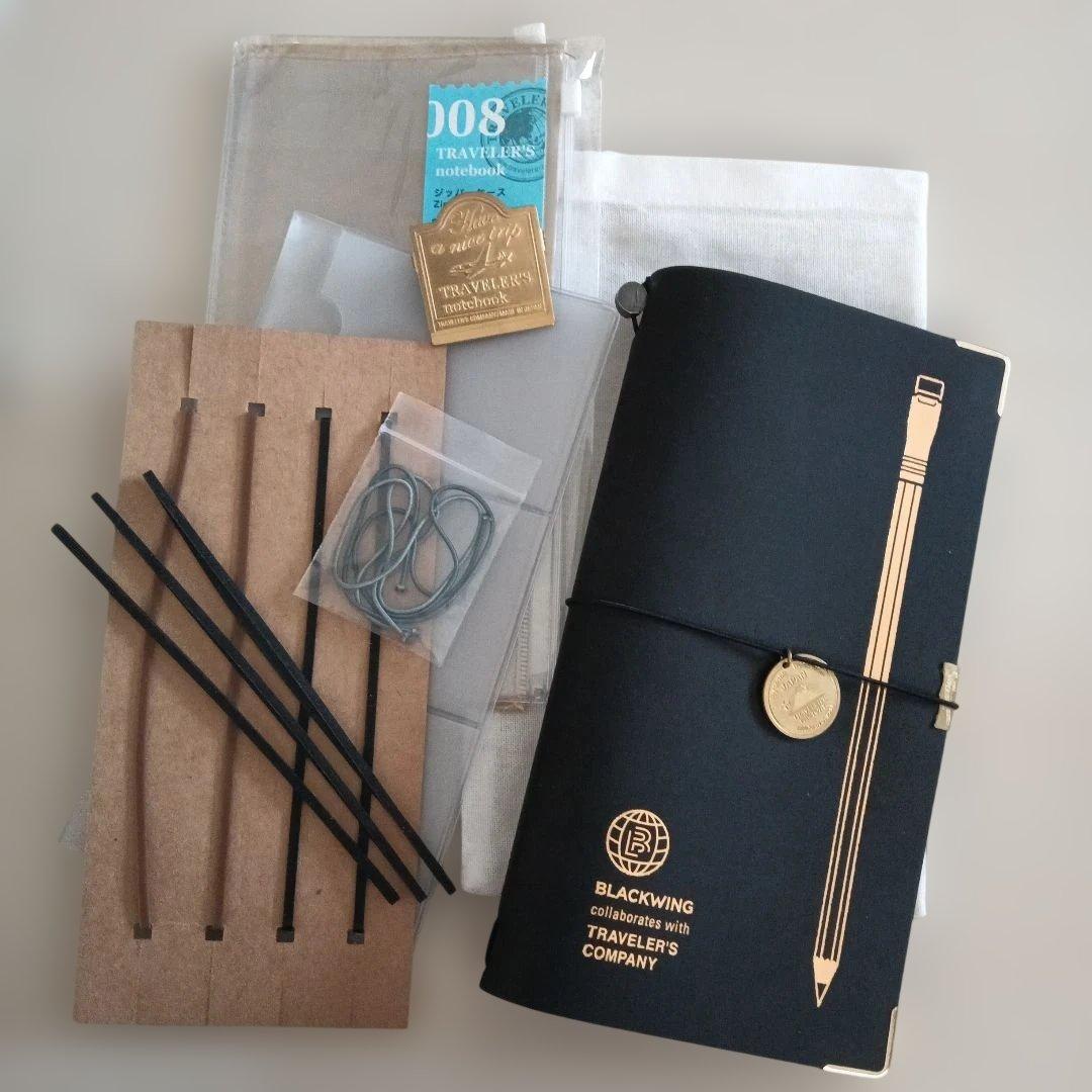 BLACKWING トラベラーズノート カスタム済みセット