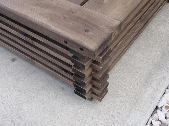 ビオトープ 60Ｌ　トロ舟＆木枠セット（棚付き）　メダカ・金魚飼育用