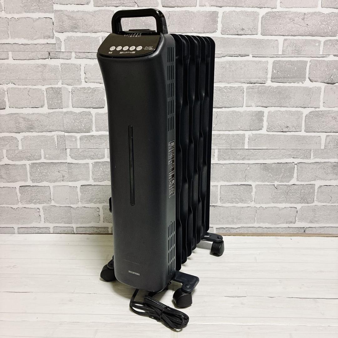 美品 アイリスオーヤマ　オイルヒーター　簡単操作　IWHD-1208M