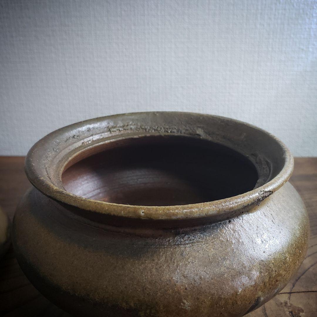 獅子香炉　香炉　備前　陶器　銘あり　訳あり　欠け