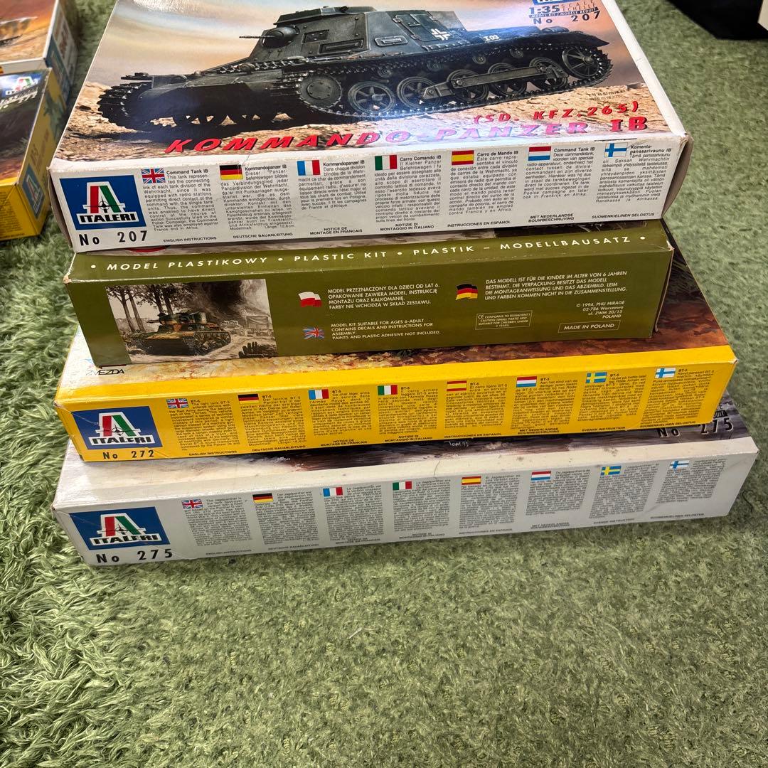 1/35 戦車モデルキットセット Italeri 7点セット　A25