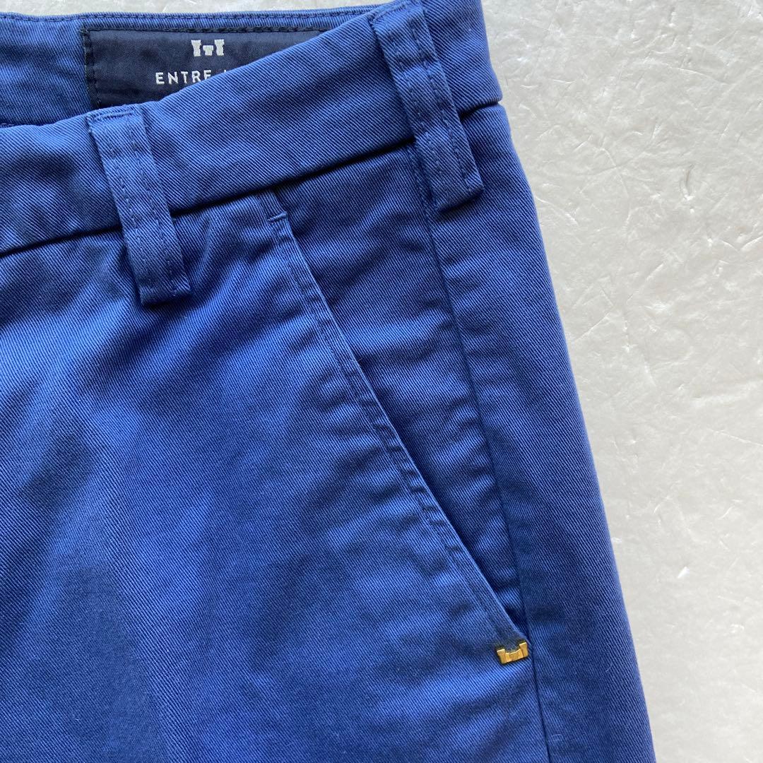 美品　ENTRE AMISアントレアミ　ジャケパン　コットンスラックス　チノパン