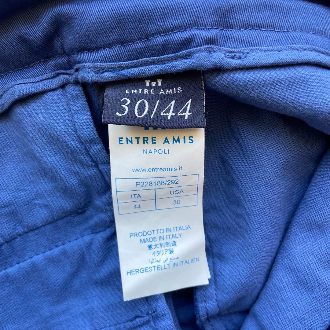 美品　ENTRE AMISアントレアミ　ジャケパン　コットンスラックス　チノパン