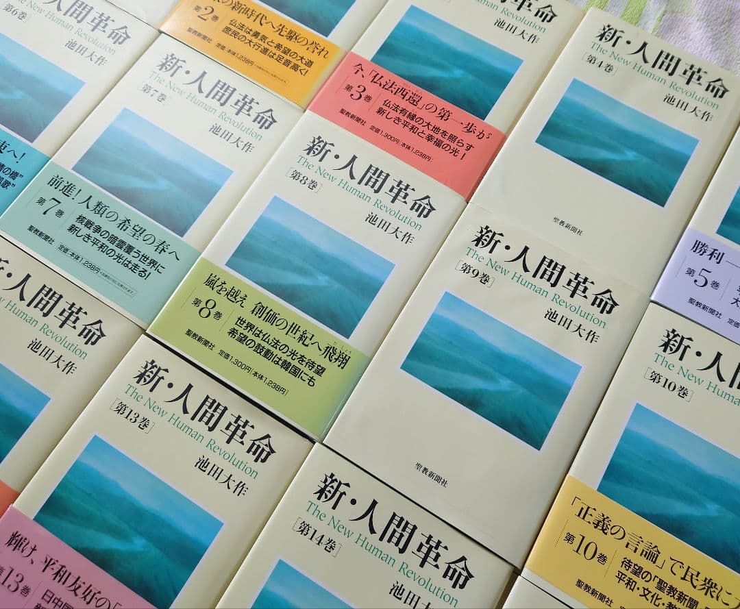 桜*子様 新人間革命 全巻セット 1-30上下巻 池田大作 創価学会