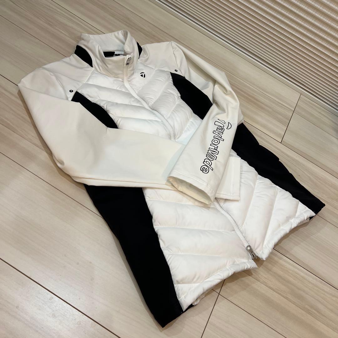 美品　半額以下　ハイブリッド　プレイ　ダウン テーラーメイド　ホワイト　サイズO