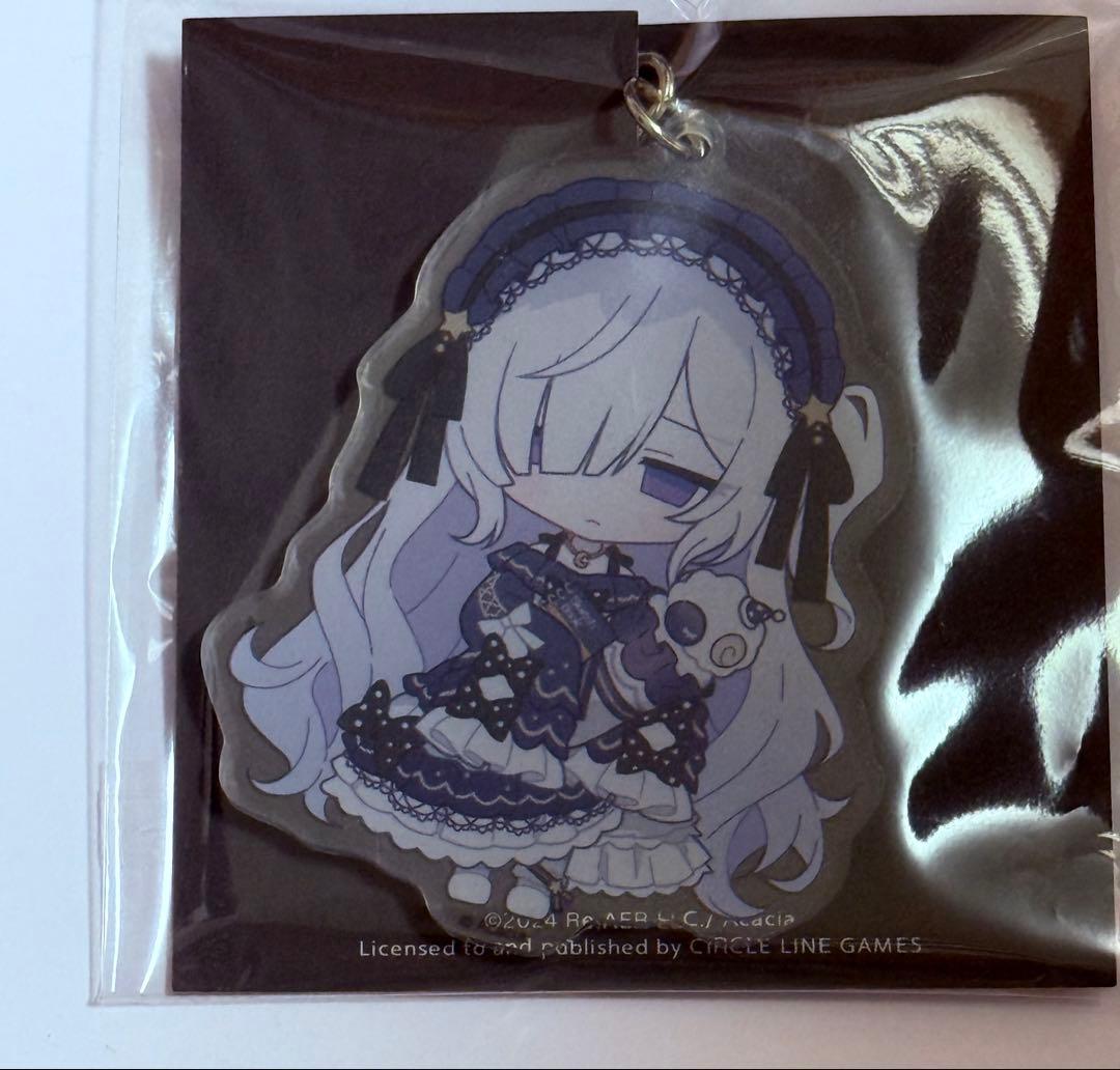 魔法少女ノ魔女裁判 中国CF特典アクリルキーホルダー 夏目アンアン まのさば