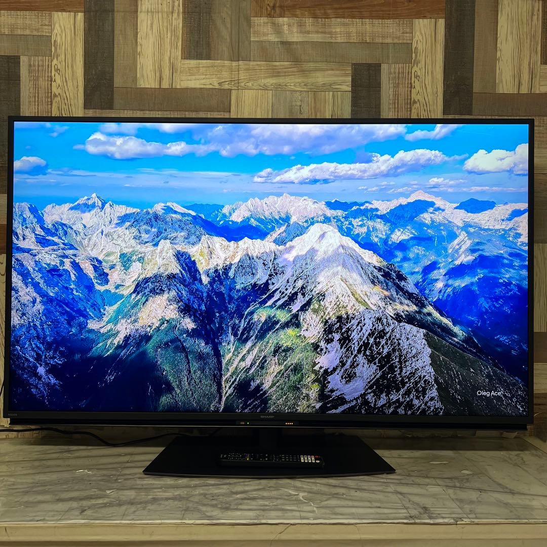即日受渡❣️全国送料込シャープ未使用品55型4K液晶テレビAQUOS動画アプリ◎