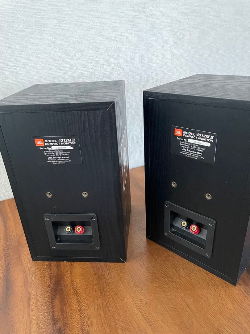 JBL 4312MⅡ BK 2台セット