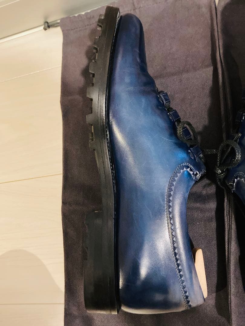 ベルルッティ ニューウルティマ パティーヌ ブルー