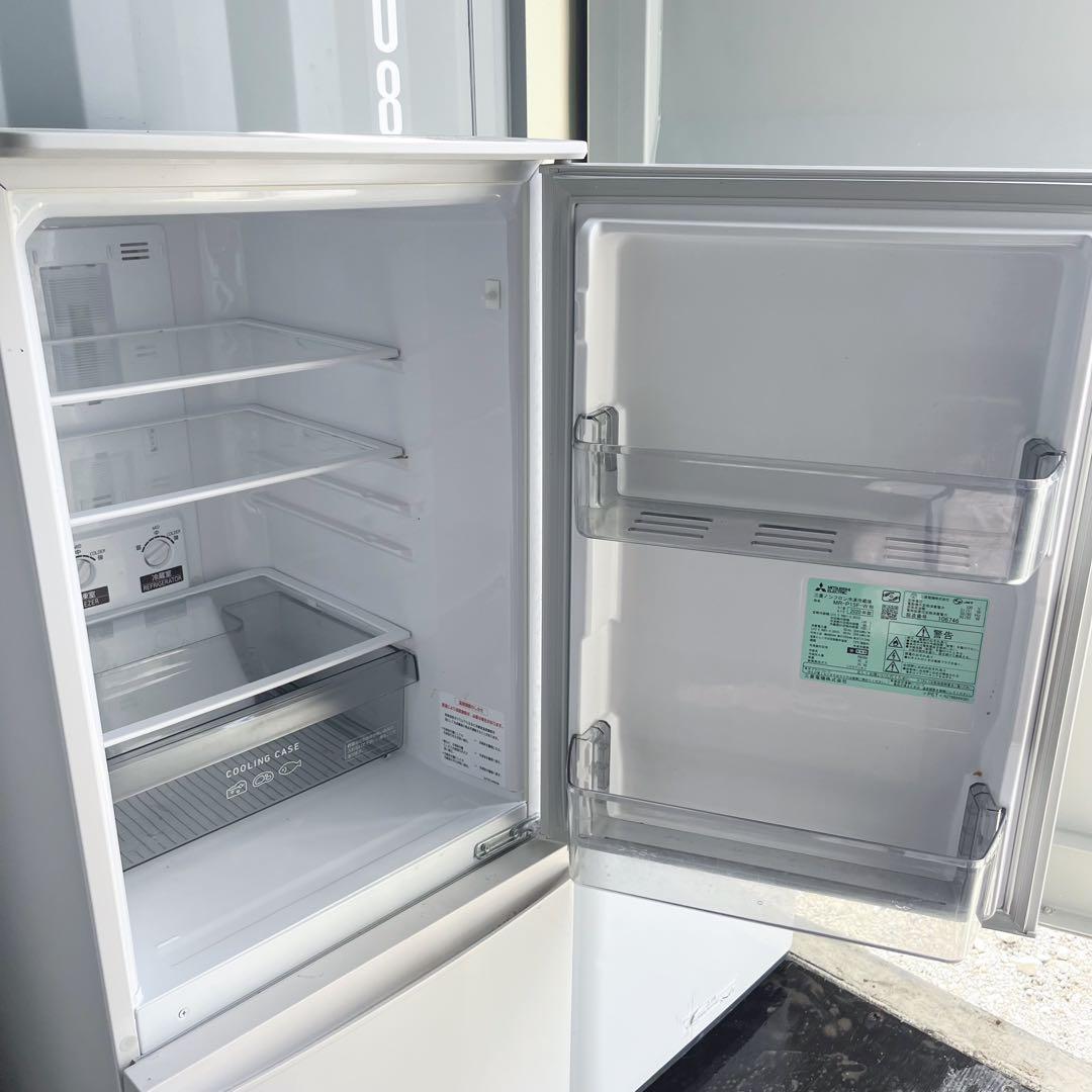 167取付無料！完動品！三菱マットホワイト冷蔵庫パナソニック6kg洗濯機