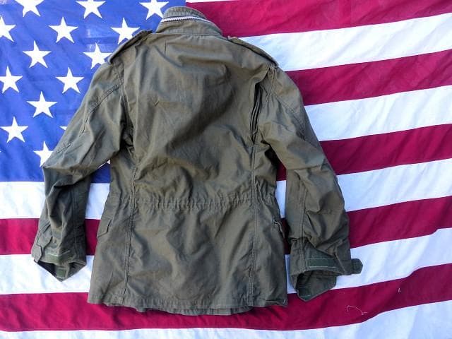 米軍 1971 M65フィールドジャケット S-R　アルミジップ　2nd　287