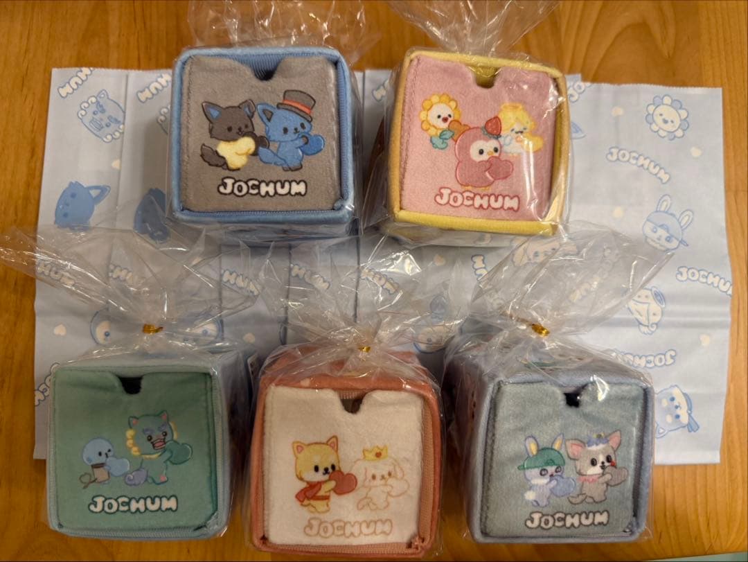 ジェオチャム　JOCHUM キャラドロワー チョコ　全5種