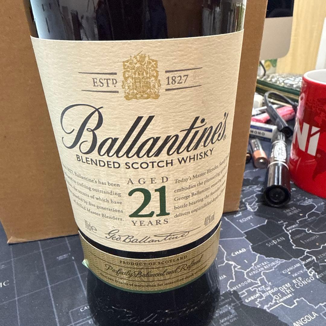 Ballantine's 21 Yearスコッチ700ml