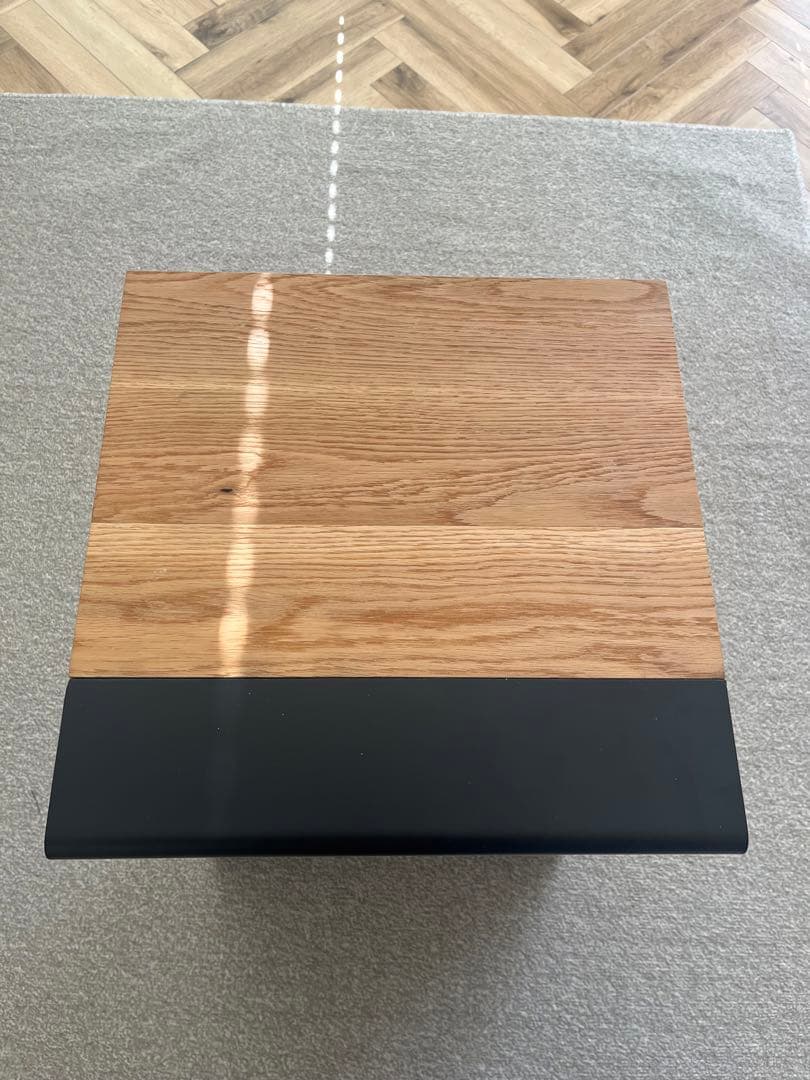 【非売品・当選品】オーク無垢×スチールソファ差し込み式サイドテーブル10万円相当