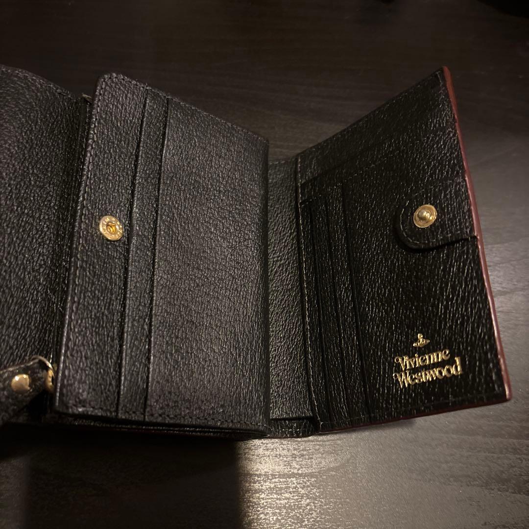Vivienne Westwood 三つ折財布 財布 ウォレット 黒