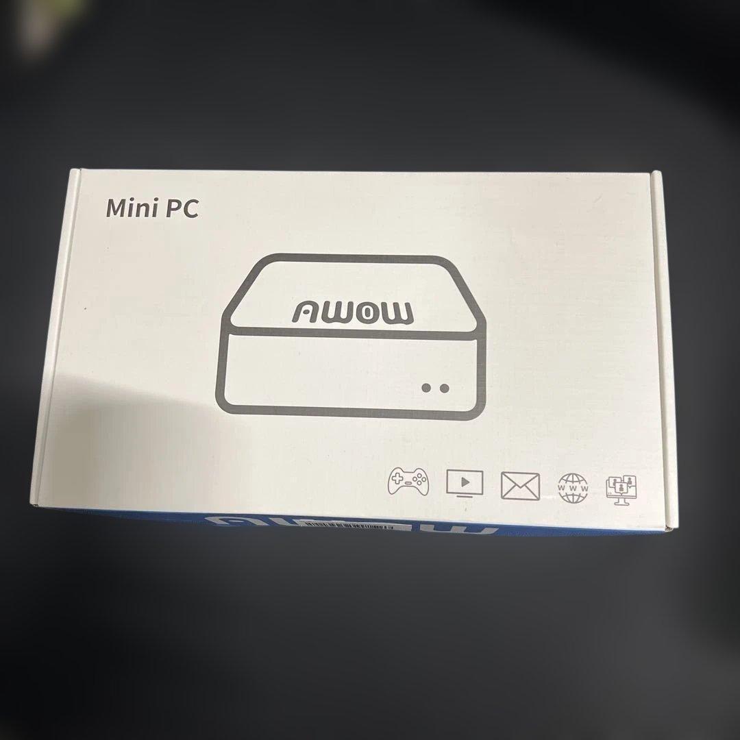 AWOWミニpc win11 Pro N100 16GB DDR4 512GB