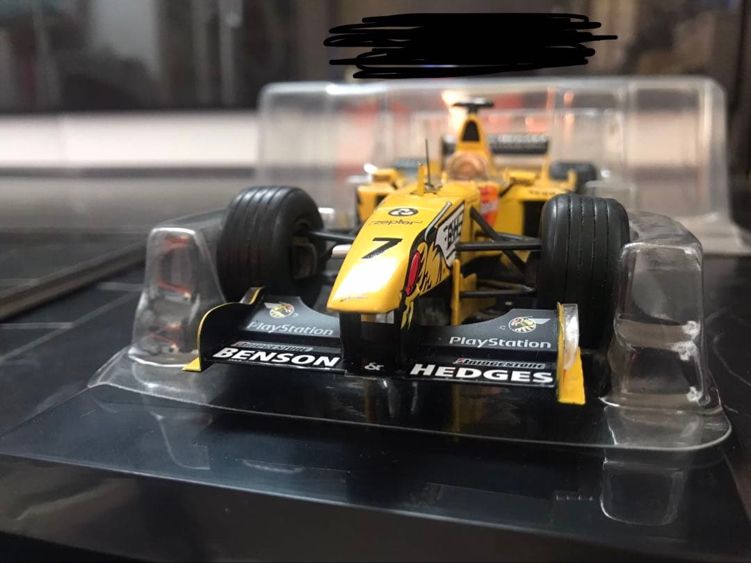 日本未発売　ビッグスケール F1 コレクション ジョーダン199 タバコ仕様