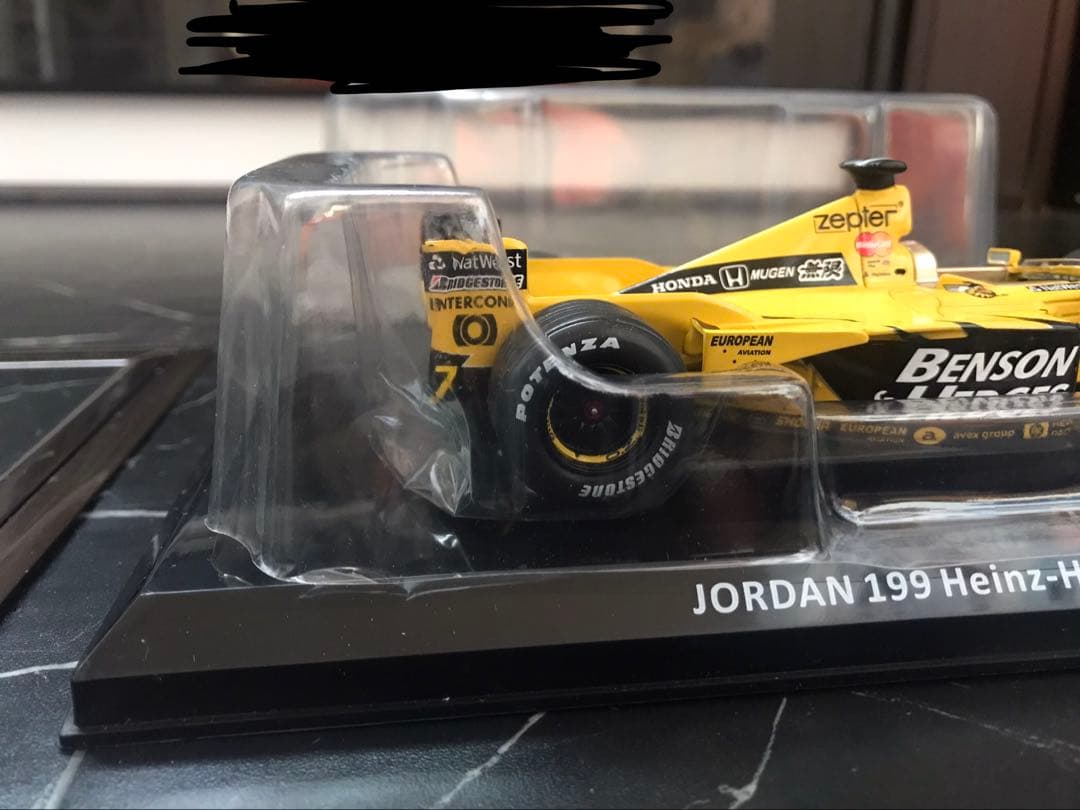日本未発売　ビッグスケール F1 コレクション ジョーダン199 タバコ仕様