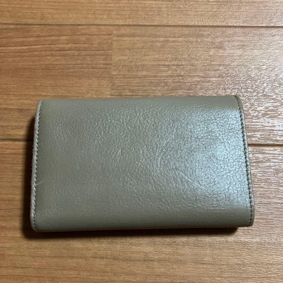 IL BISONTE イルビゾンテ中財布グレージュ