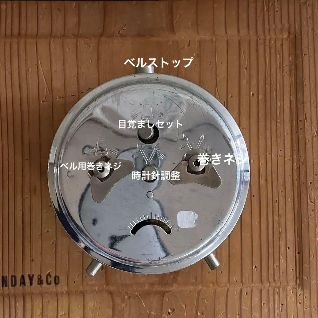 値下げ★アンティーク置き時計　アンティーク目覚まし時計