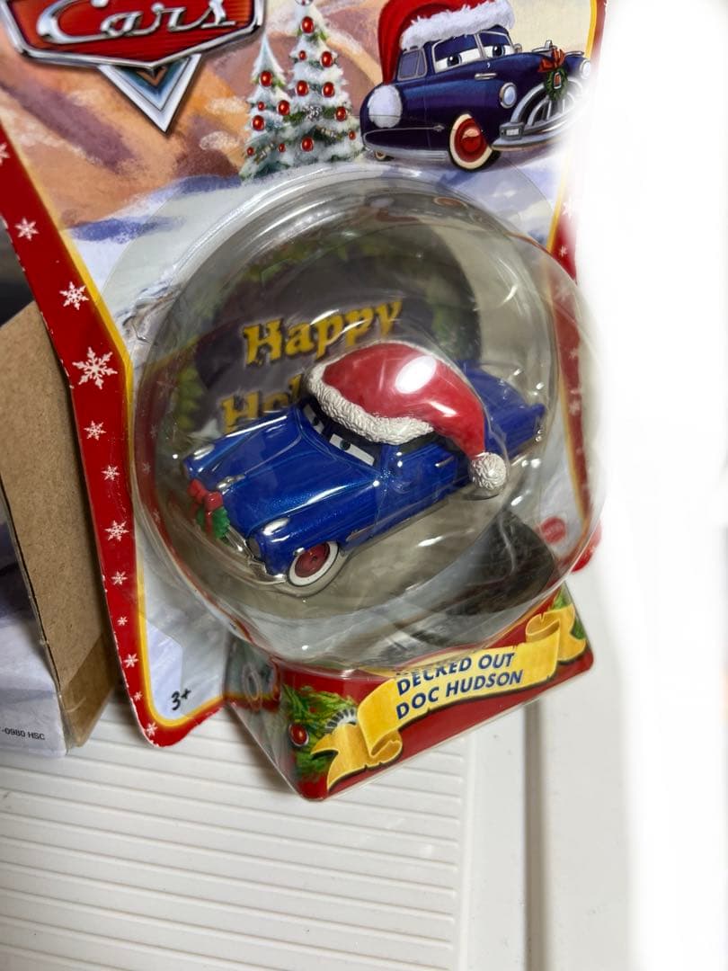 カーズ、ミニカー（マテル）クリスマス、ドック・ハドソン、ルイージ