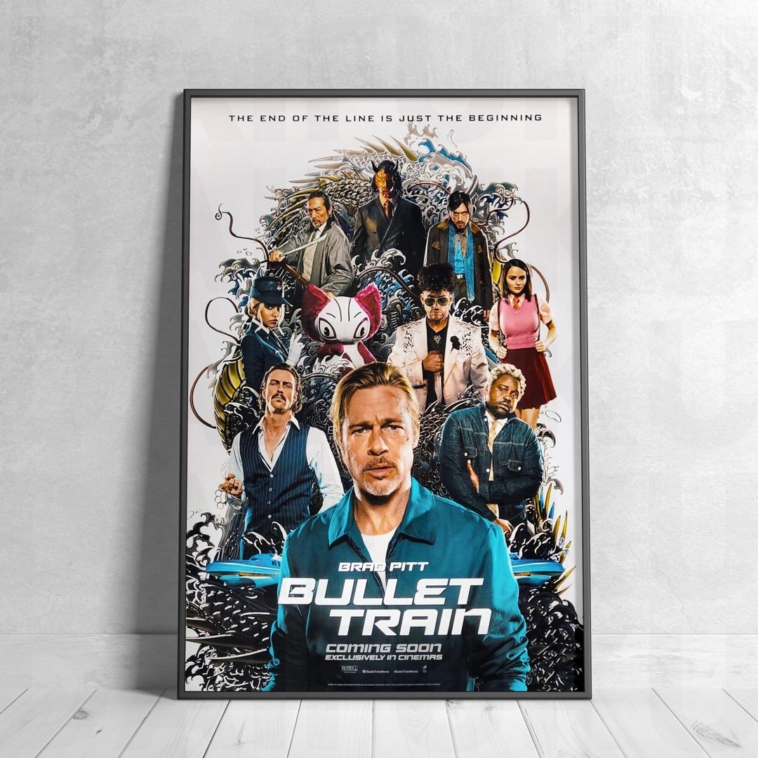 【映画館用両面ポスター】ブレット・トレイン Ver.A