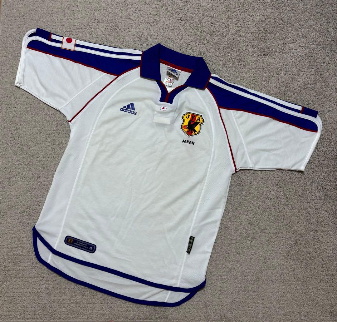 サッカー　日本代表　2001 アウェイ　ユニフォーム adidas アディダス